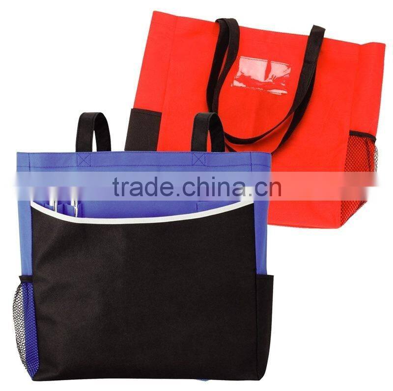 custom practical women file tote bag business tote bag