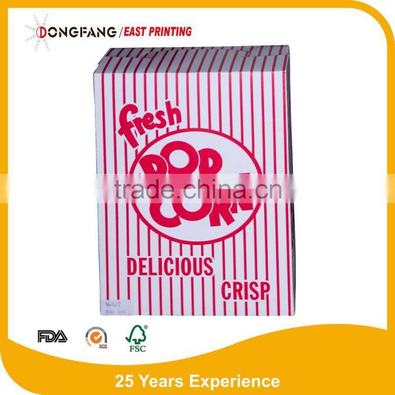 paper popcorn box Manufacturer