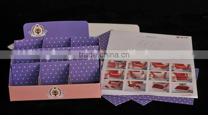 Flat Folding table stand storage box