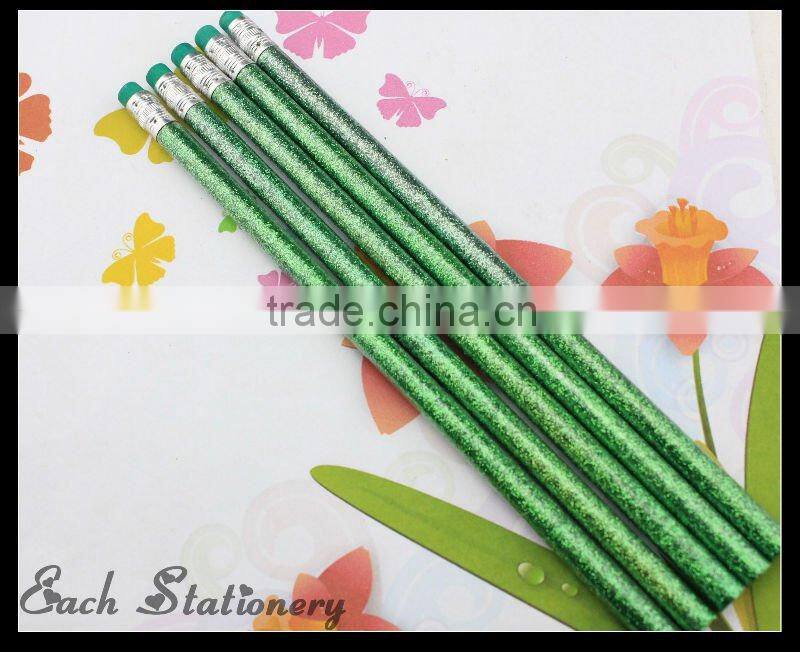 7"Gold glitter powder color pencil in bulk