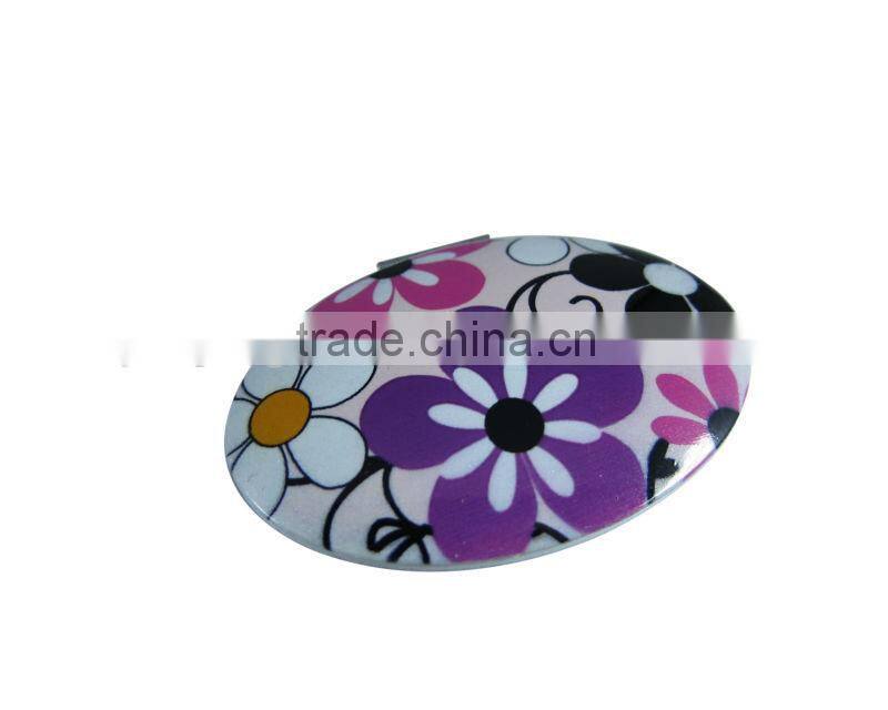 Beautiful printing hand mirror