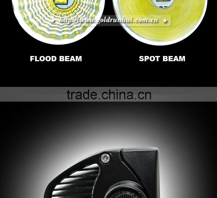 GoldRunhui RH-L0456 New Arrival 120W 10-30V 22inch JEEP Truck Tractor Boat Offroad Curving LED Light Bar Work Light Spot Flood C