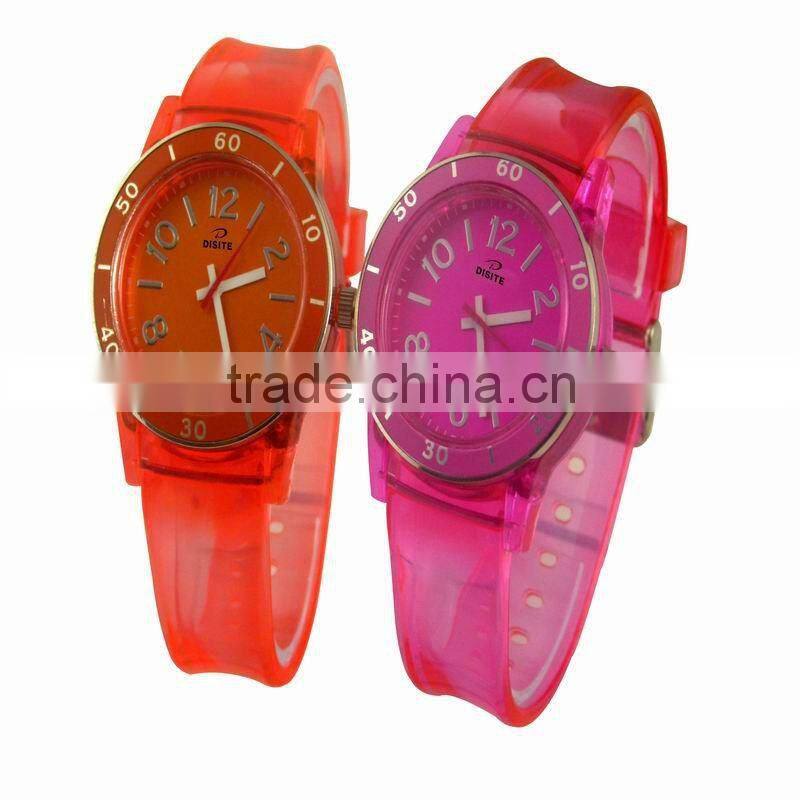 Lowest Price New Logo Design Jelly Band Silicon Watch