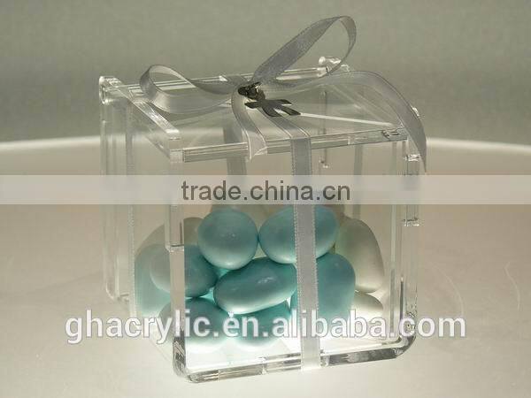 Customized acrylic clear custom made acrylic boxes