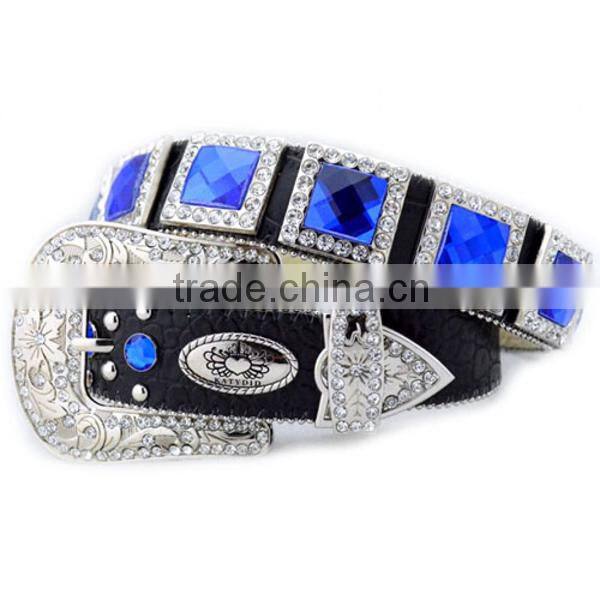 Wholesale Women's Katydid Rhinestone Studs Cross Belts