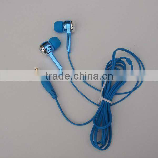 hot new product for 2015 glowing stereo in-ear earphone for mobile pc portable media device