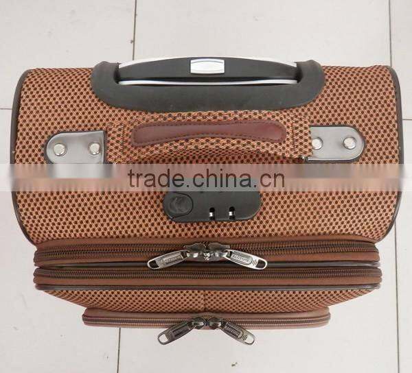 nylon material suitcase sets with high class eminent suitcase