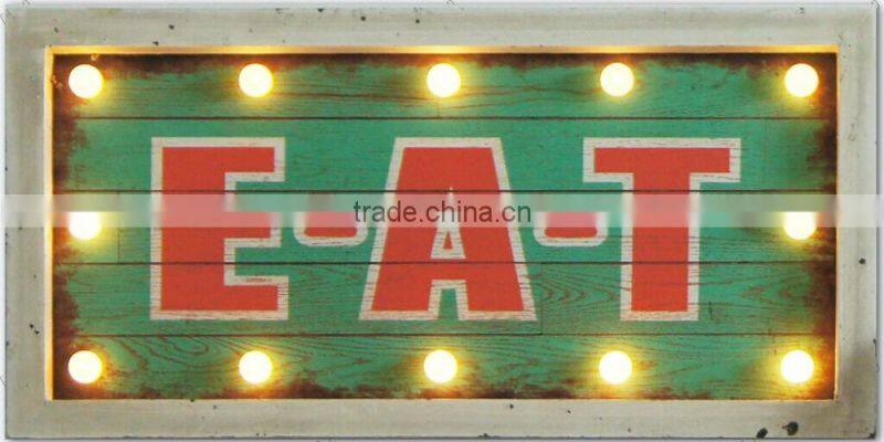 2016 Decoration Wall Art Decor with Romantic Light Modern LED Family Design