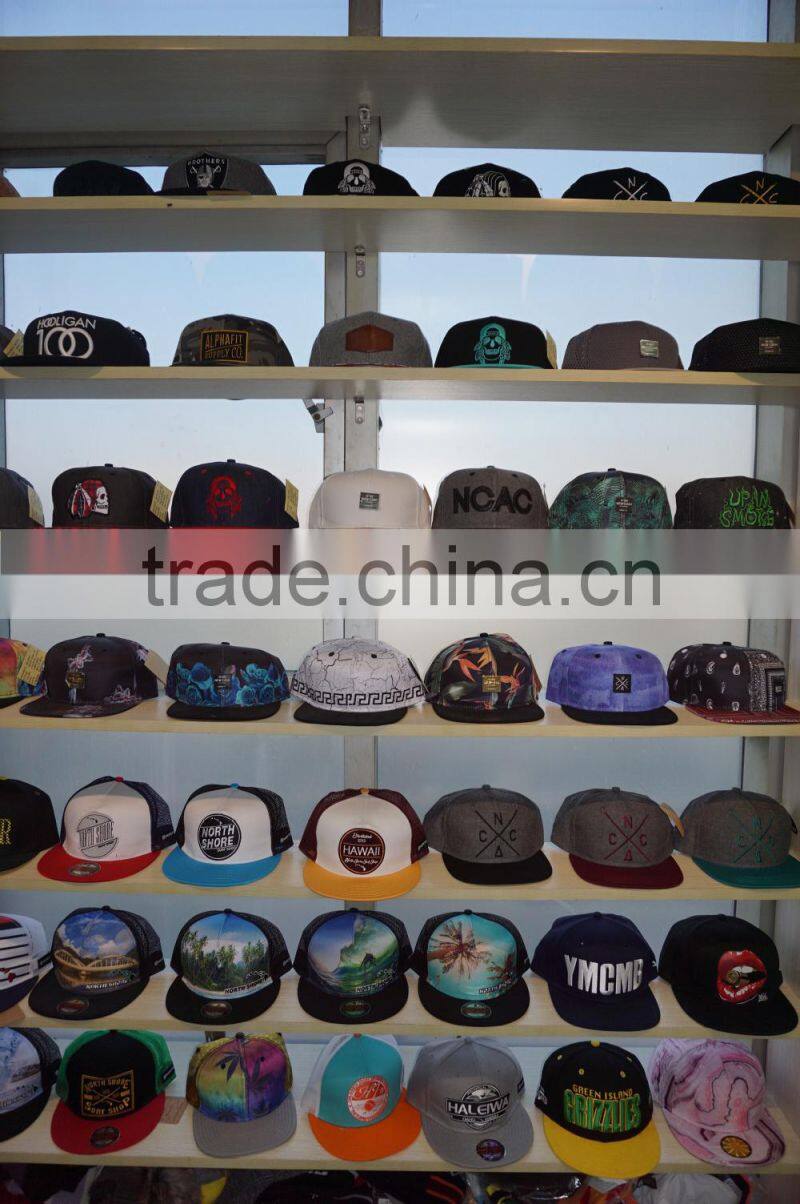 Cotton jacquard fabric camper cap