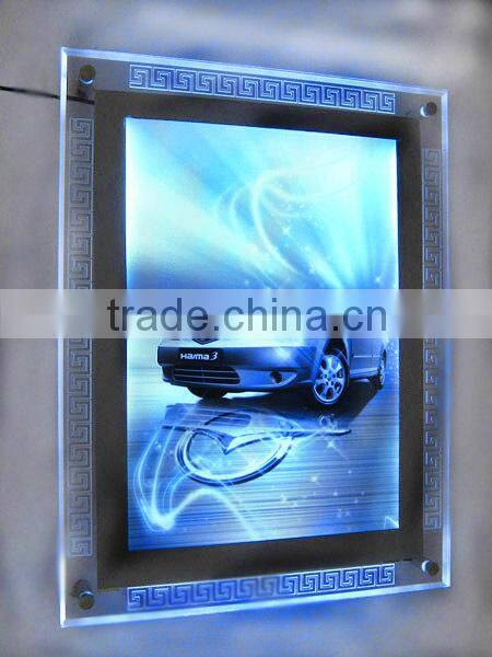 hight quality products Double Sides waterproof slim acrylic led billboard lightbox