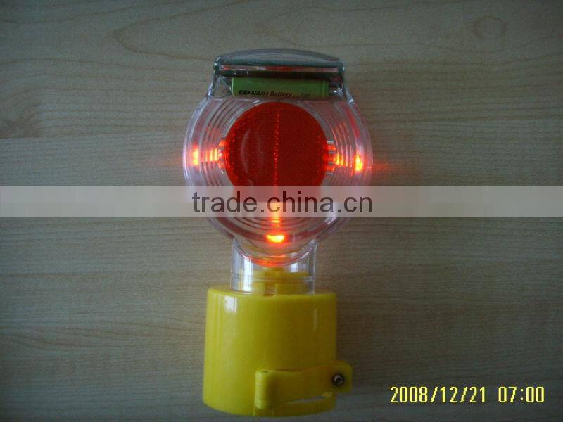 Roadway safety low cost high brightness traffic warning lamp