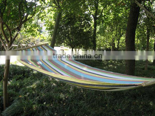 Outdoor camping canvas leisure hammock