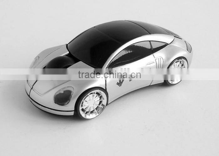 Customized Promotional Gift Laptop 2.4G wireless Car Shape Mouse