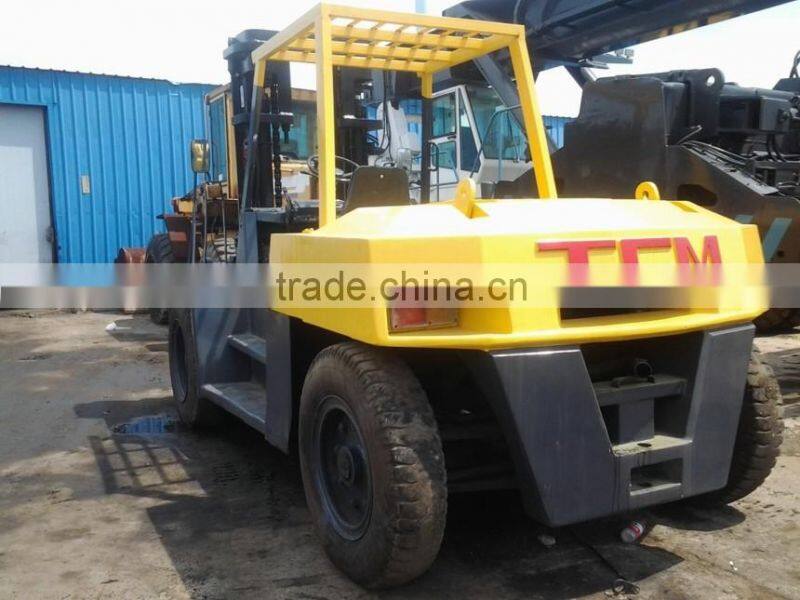 Used/Secondhand TCM 10ton forklift FD100 | used 10ton forklift | old/half new forklift 10 ton