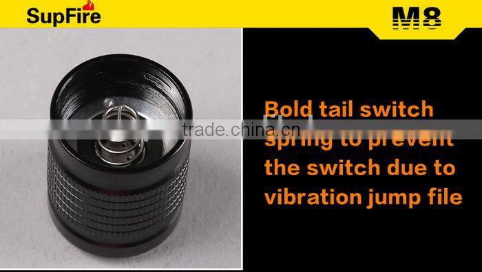 USA imported CREE Q5 LED portable convenient rechargeable emergency flashlight