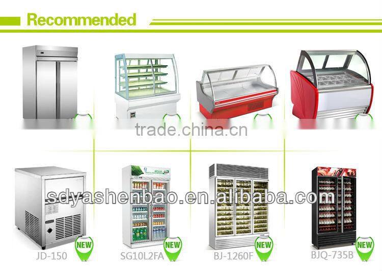 2000L Three Doors Stainless Steel Commercial Refrigerator in Hotel/Restaurant/Cafeteria Kitchen