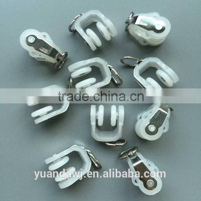 Specially designed stainless steel curtain rail wheel