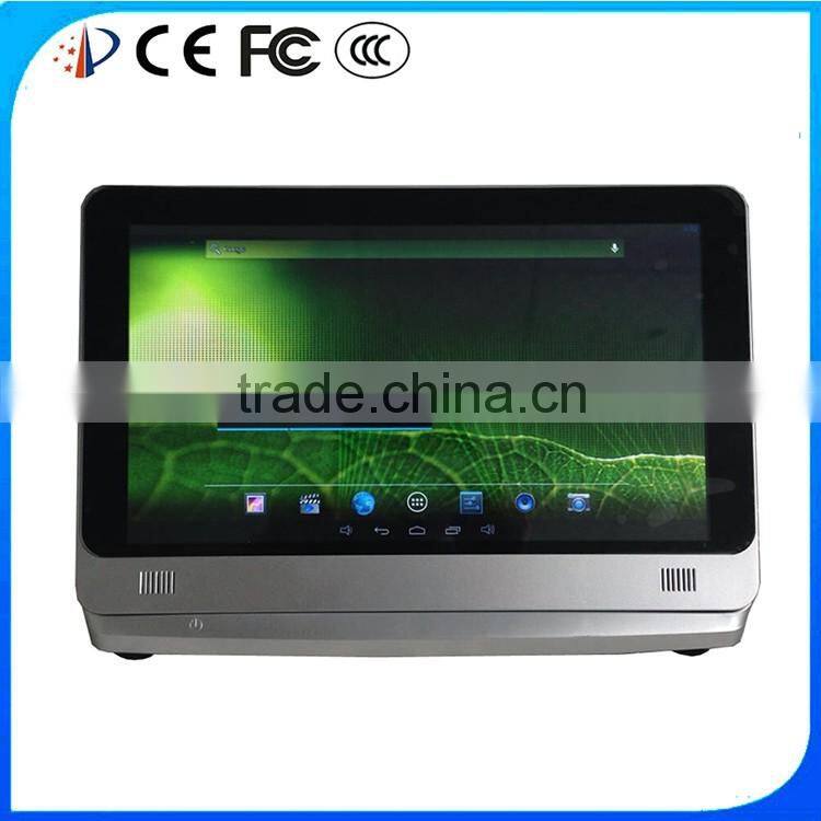 Quad core 1.8GHz POS machine with restaurant retail solution pos software