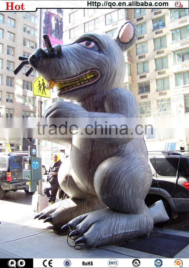 Giant custom standing inflatable beaver cartoon for promotional