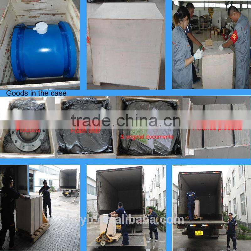 cheap large-caliber electromagnetic flow meter