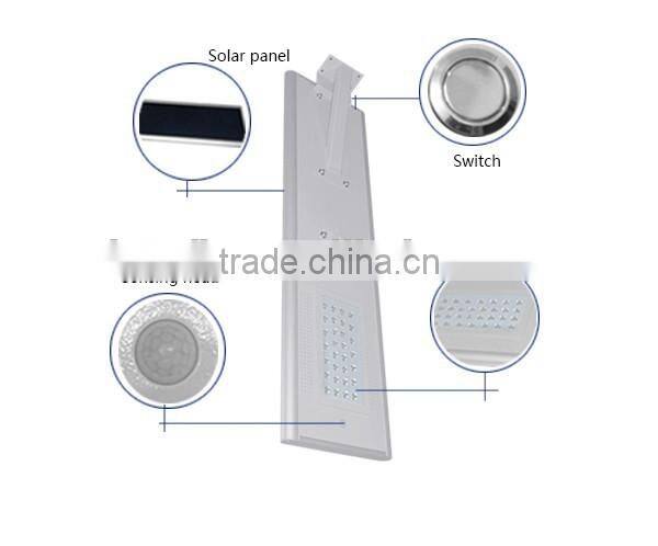 30w high power led module street light, solar power street light all in one