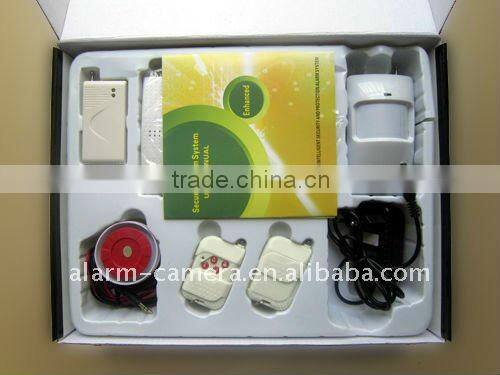 economical PSTN home intruder proof alarm system, program 6 alarm phone mumbers