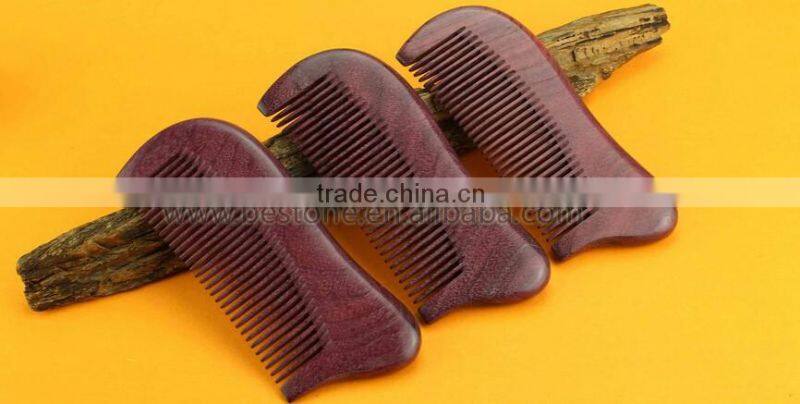 Travel Violet Sandal Wood Comb