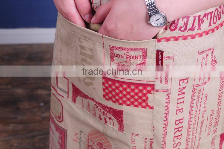 cute waist aprons/decorative waist aprons/waist apron
