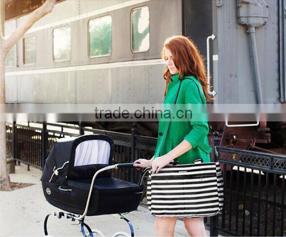 Best quality striped baby travel bag