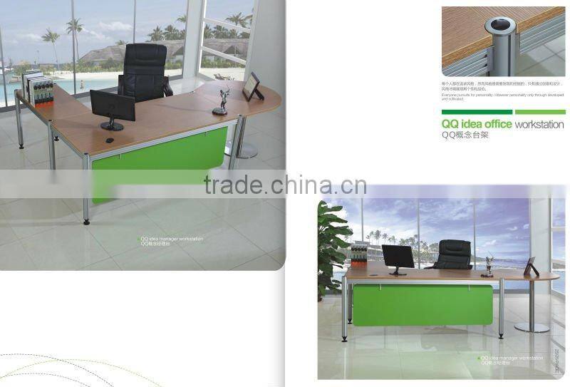 2012 new modern luxury design QQ idea executive office desk office furniture