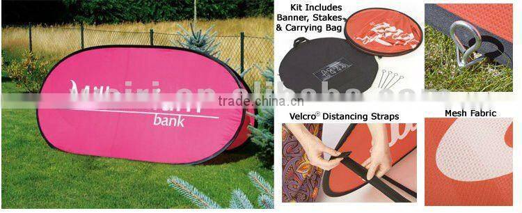 A-Frame Banner Is Perfect For Golf Courses or Field Side Lines