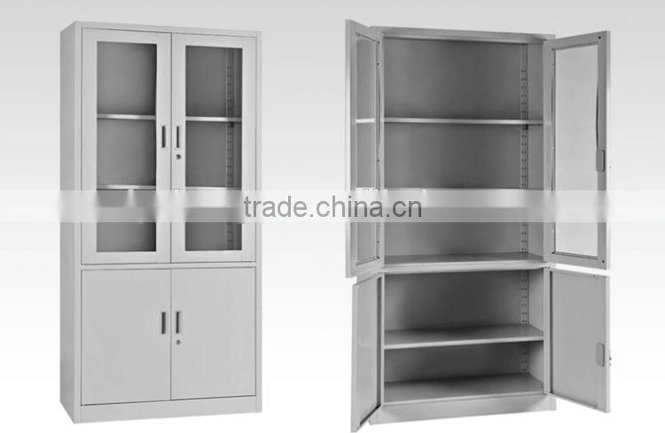 Direct factory sale, filing cabinet with glass door