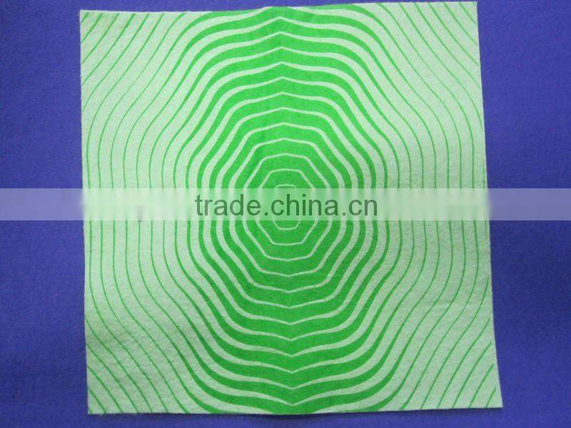 newly design printed viscose rayon cleaning cloth