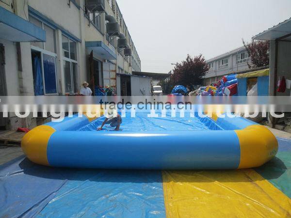 Inflatable water pools