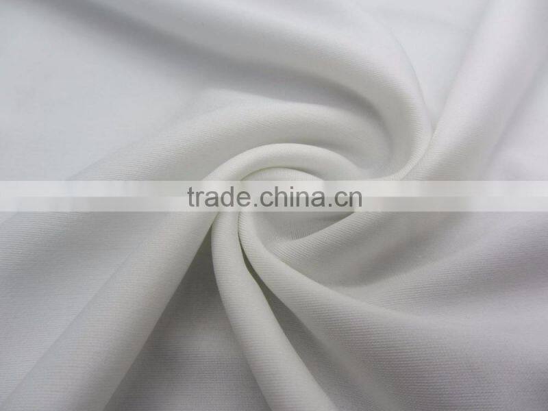 T50D warp milk fiber fabric sanding 190-200gsm 15%spandex 85%polyester julian lycra