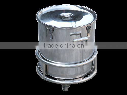 304 stainless steel water tank with wheels