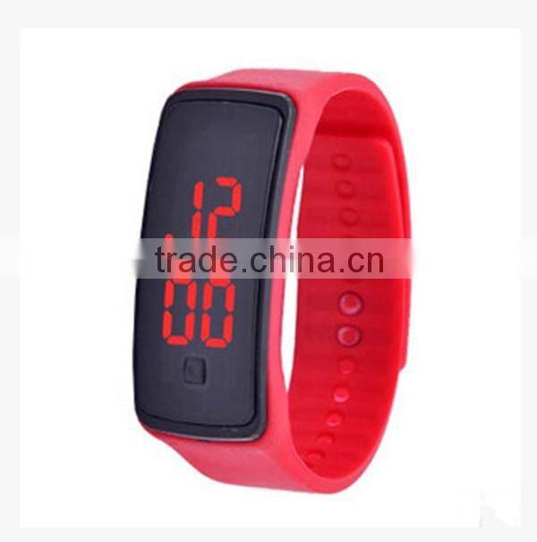 New Design Digital Silicone Led Fancy Sport Watches For Boys