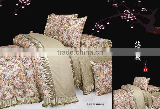 Luxury and high quality European style bedding set