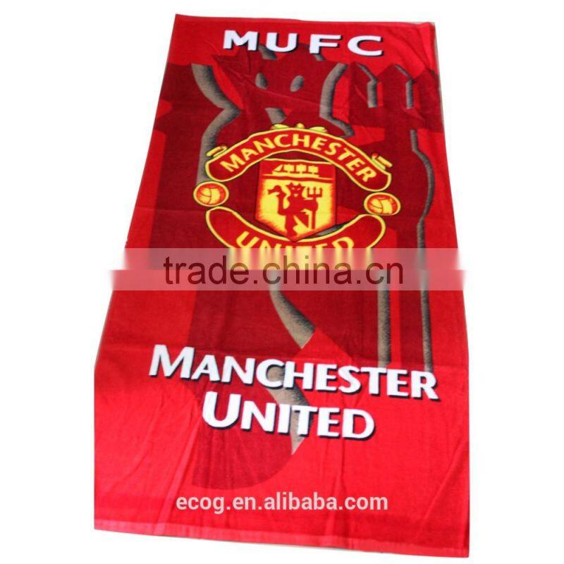 Promotional cotton multifunctional beach towel lounge chair cover