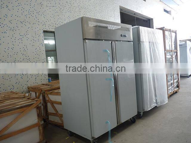 vertical deep freezer auto defrost for cake and pizza