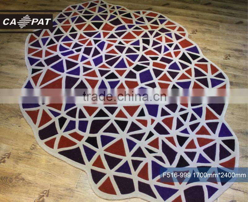 Customized pattern rug 100% nylon carpet YZLQ-02