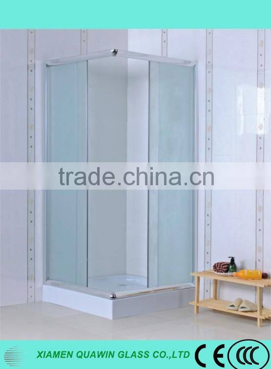sliding door bathtub shower glass/ showers and baths/ shower door glass