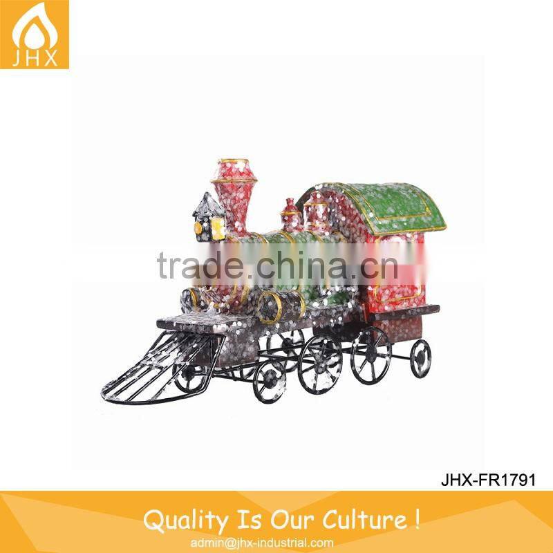 Wholesale China Factory Colorful Sequins Train Christmas Decorating
