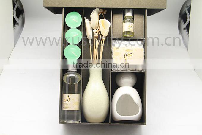 Ceramic Oil Burner set, Fragrance oil reed diffuser.