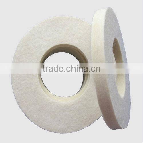 100% wool felt disc wool polishing wheel