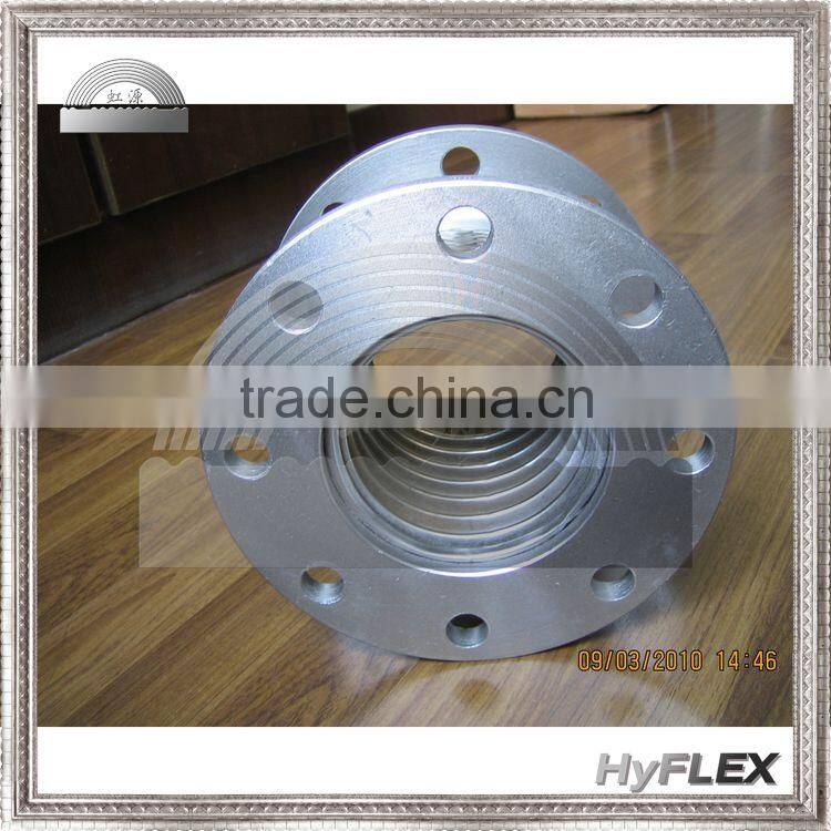Metal Braided Flexible Connector with Flat Faced Flange Connections