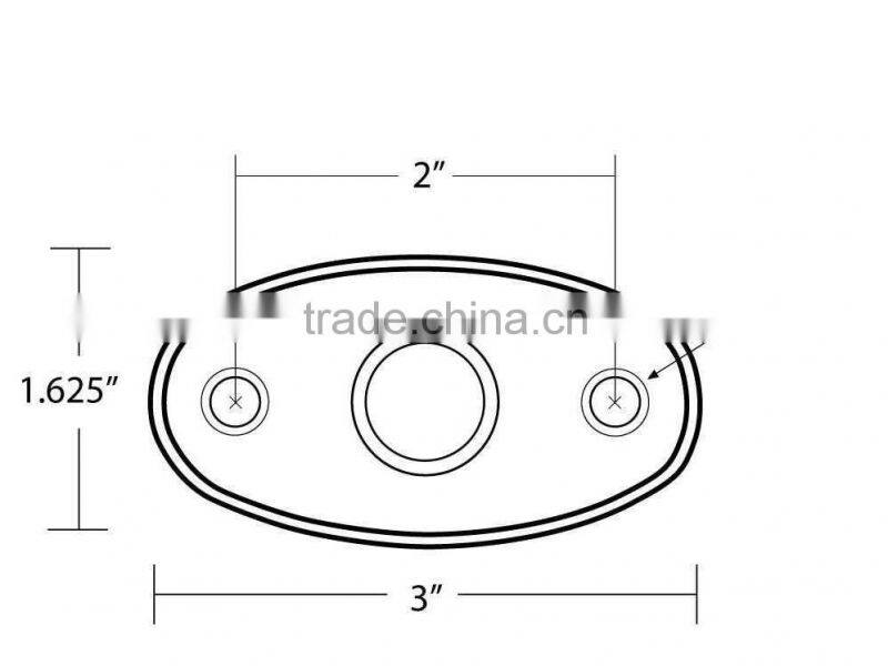 2015 Newest style marine light led kit five colors 12v marine led light