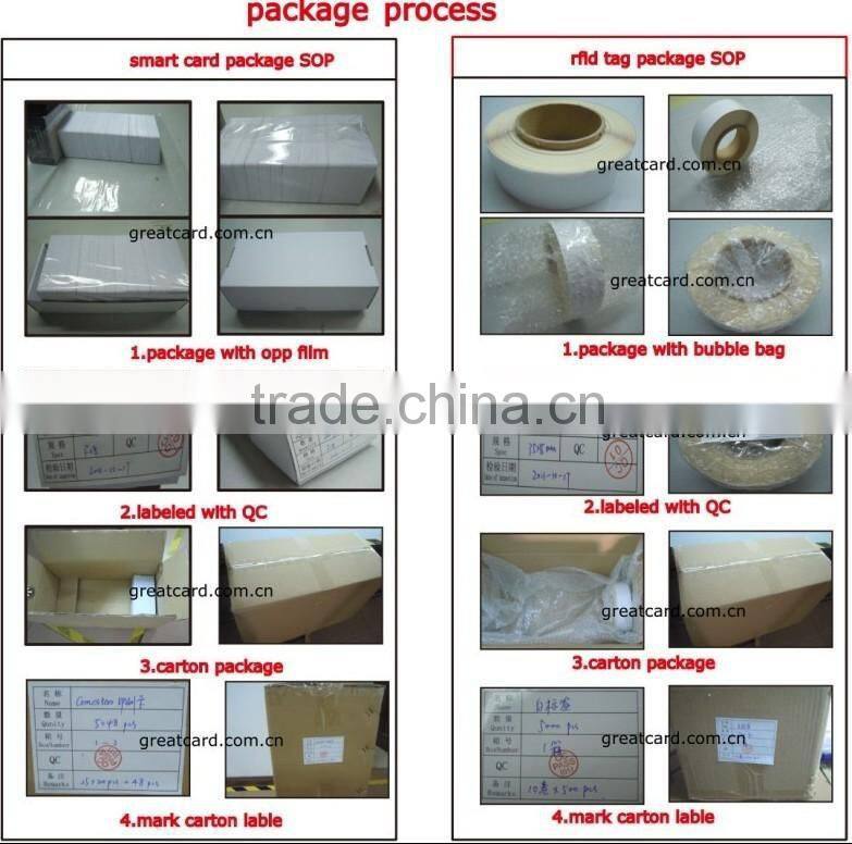 full color Marketing business card with embossed