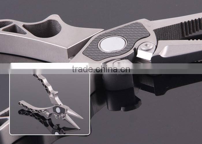 Wholesale Titanium Fishing Pliers18.5cm ILURE Fishing Accessory
