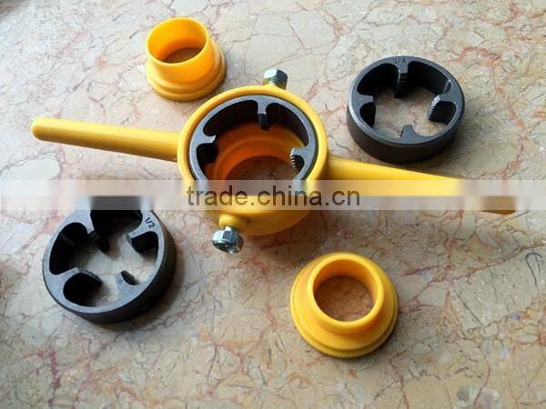 NPT screw threading tool PVC pipe screw threading die set hand tools